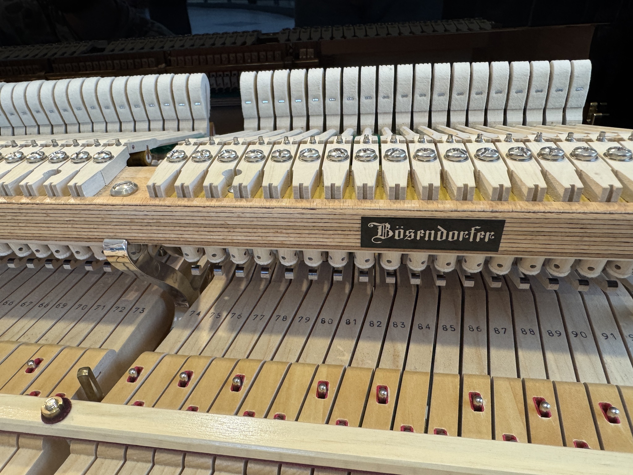 Bösendorfer Grand piano detail