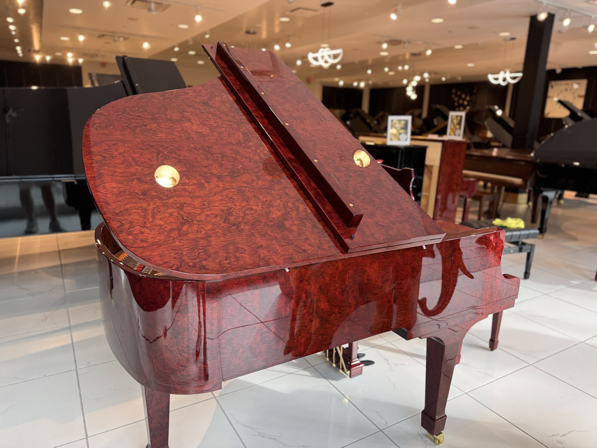 Broadman PE-162 piano detail