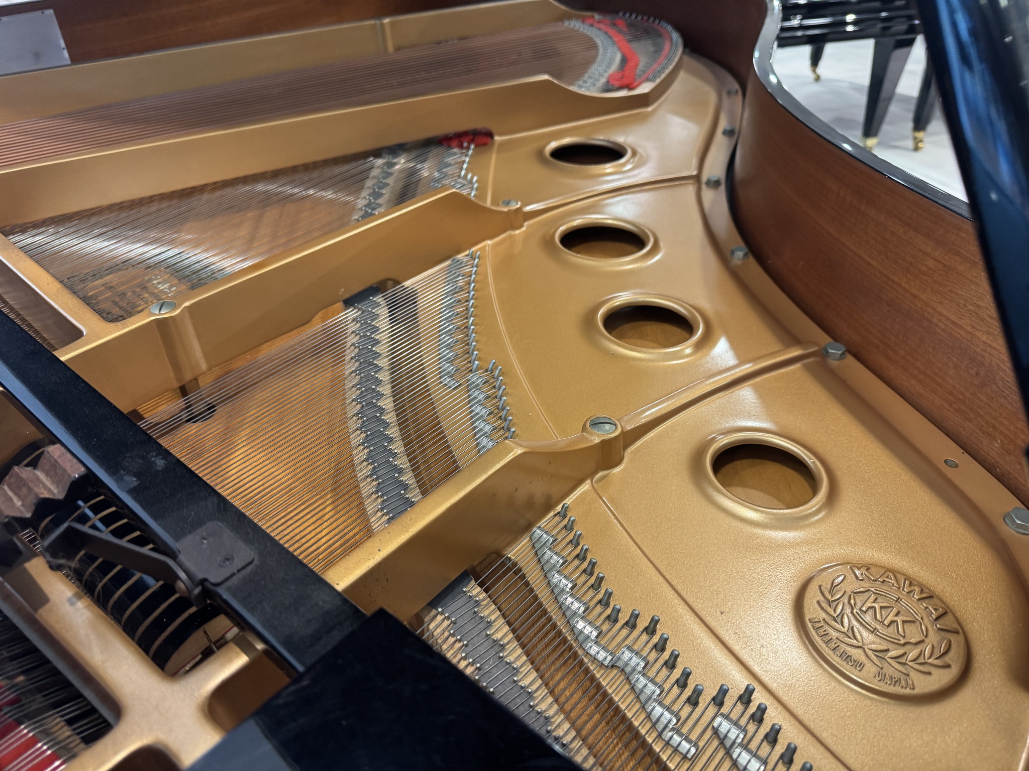 Kawai GS-30 piano detail