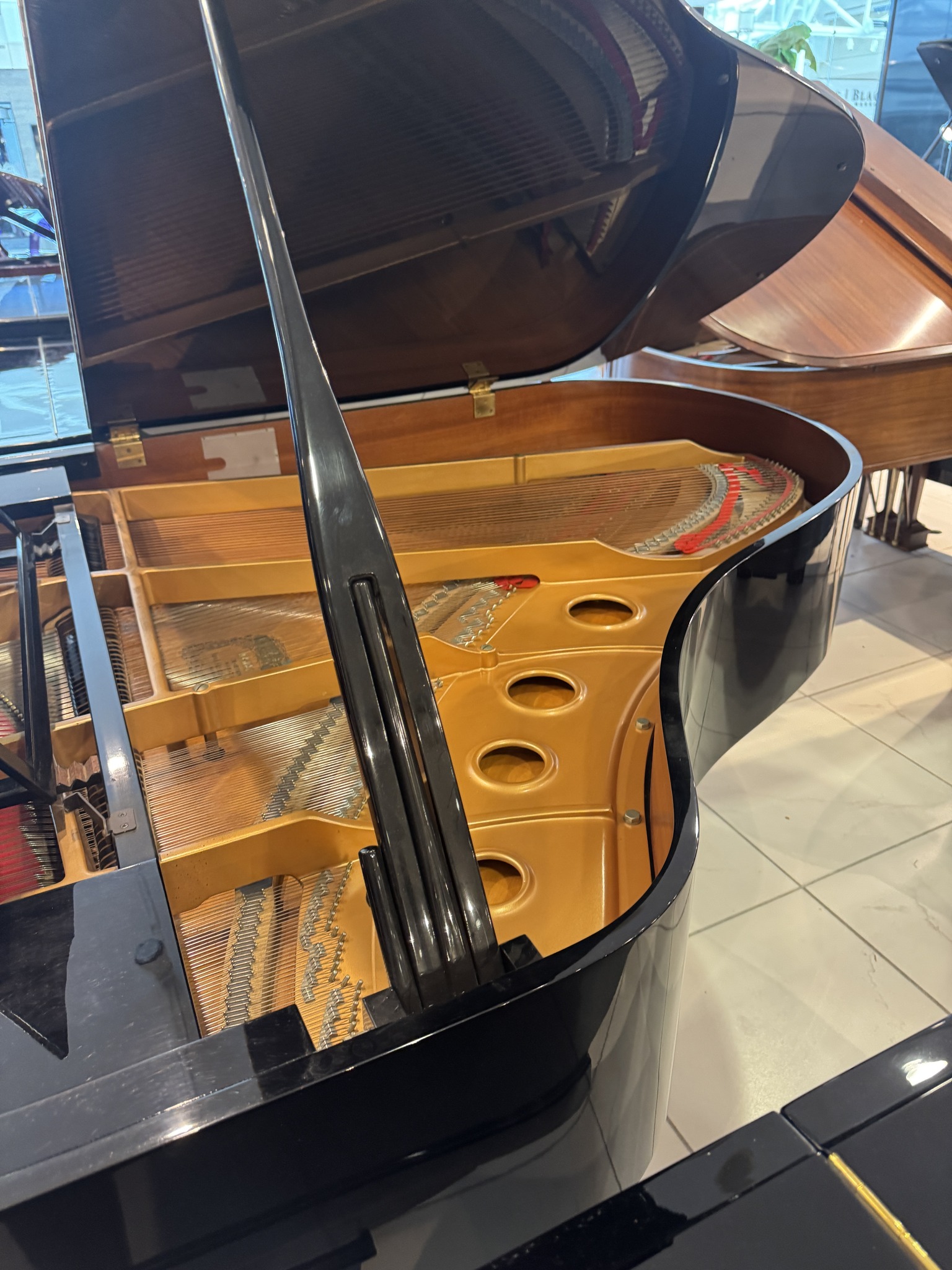 Kawai GS-30 piano detail